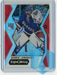 2017-18 Upper Deck Synergy HENRIK LUNDQVIST Red Parallel #35 New York Rangers